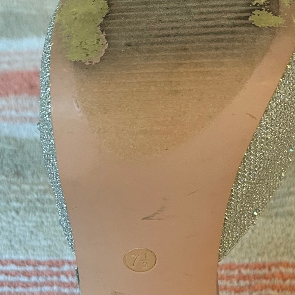 De Blossom Collections Rhinestone Glittery Heels Size 7.5 - Picture 11 of 16